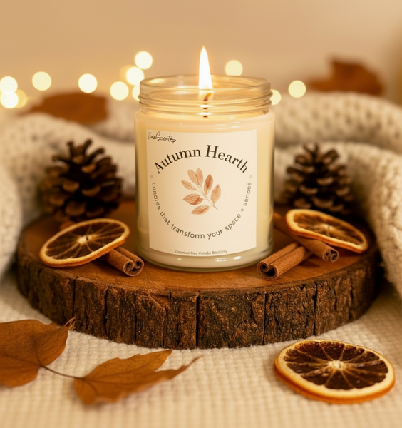 Autumn Hearth 8oz Candle