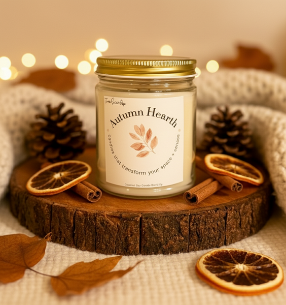 Autumn Hearth 8oz Candle